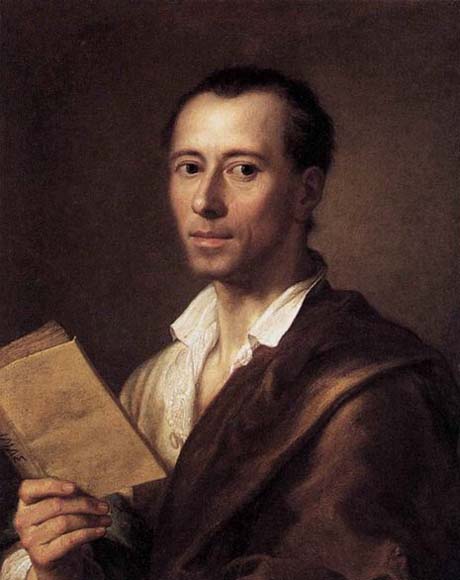 MENGS, Anton Raphael Portrait of Johann Joachim Winckelman